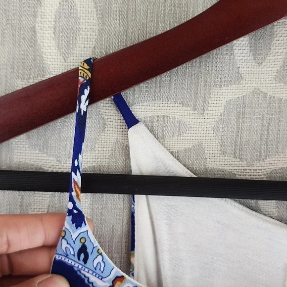 NWT Verse Winnie Made In U.S.A High Neck Paisley Tank Maxi Dress S - Picture 4 of 11